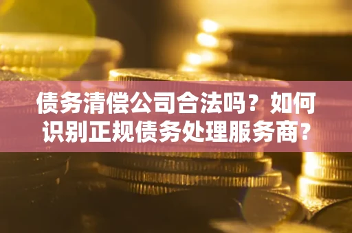 武汉债务清偿公司合法吗？如何识别正规债务处理服务商？