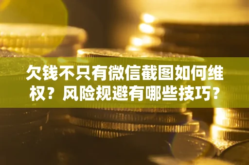 武汉欠钱不只有微信截图如何维权？风险规避有哪些技巧？
