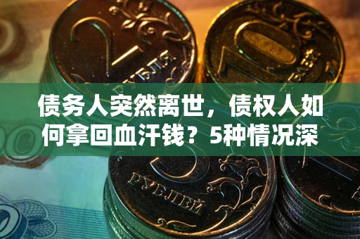 武汉债务人突然离世，债权人如何拿回血汗钱？5种情况深度解析