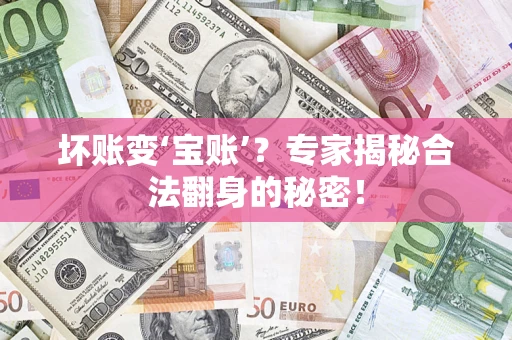 武汉坏账变‘宝账’？专家揭秘合法翻身的秘密！