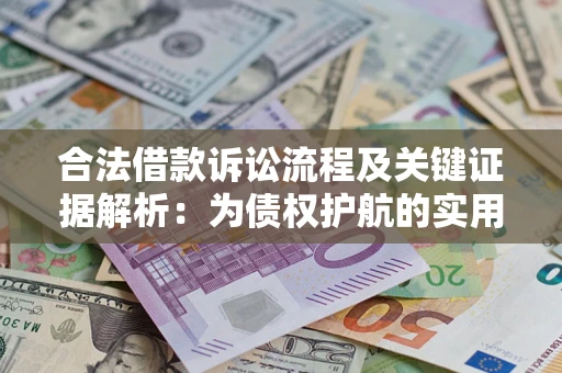 武汉合法借款诉讼流程及关键证据解析：为债权护航的实用指南