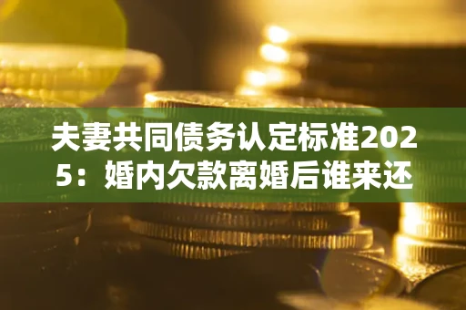 武汉夫妻共同债务认定标准2025：婚内欠款离婚后谁来还？