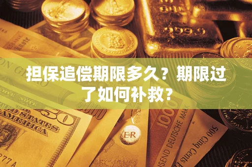武汉担保追偿期限多久？期限过了如何补救？
