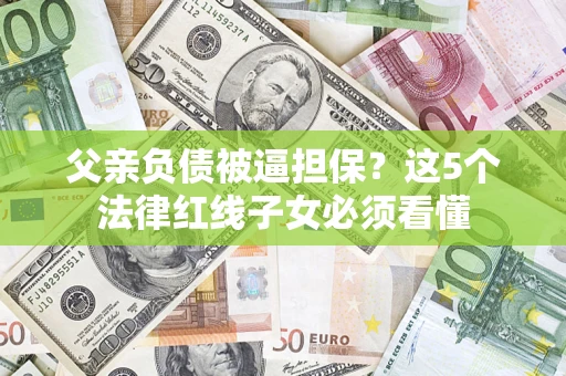武汉父亲负债被逼担保？这5个法律红线子女必须看懂