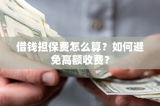 武汉借钱担保费怎么算？如何避免高额收费？